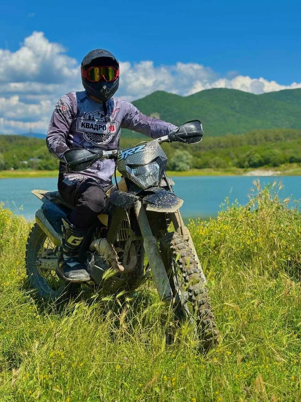 Эндуро в отпуске на море
